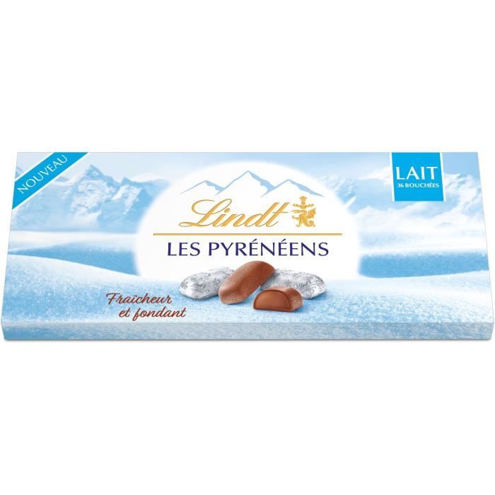 LINDT : Les Pyrénéens - Assortiment de bouchées au chocolat au lait -  chronodrive