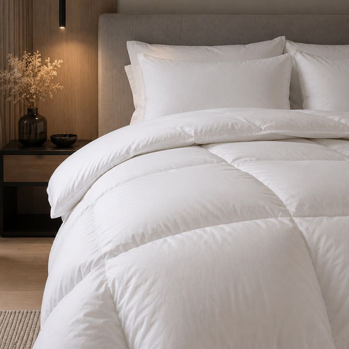 Couette 300x240 cm été FINLANDE garnissage naturel duvet de canard