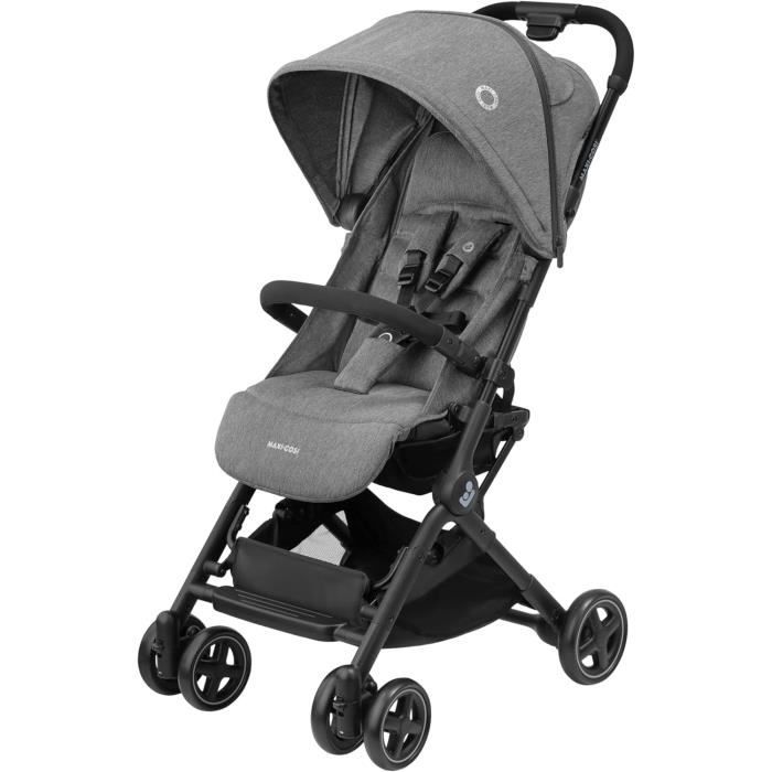 Poussette Canne Pliable de Voyage avec Position Couchée/Légère/Inclinable/Compacte  Gris - Cdiscount Puériculture & Eveil bébé