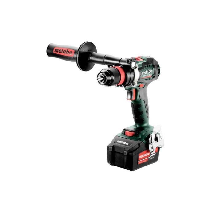 Perceuse visseuse Metabo BS 18 LTX BL Q I Sans fil 2 batteries 5 2 Ah Li Power