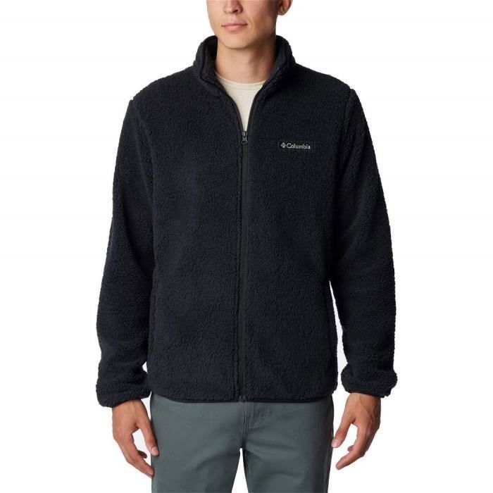 Columbia Pull-Over En Polaire pour Homme Rugged Ridge III Sherpa Noir 2059183-010