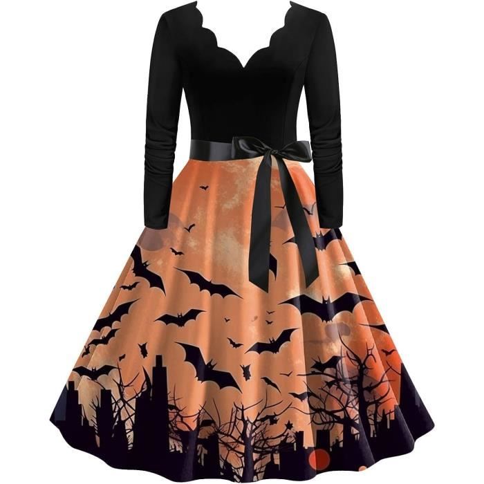 Robe Gothique Médiévale Femme – Dentelle, Manches Trompette, Style Renaissance Pour Halloween Noël