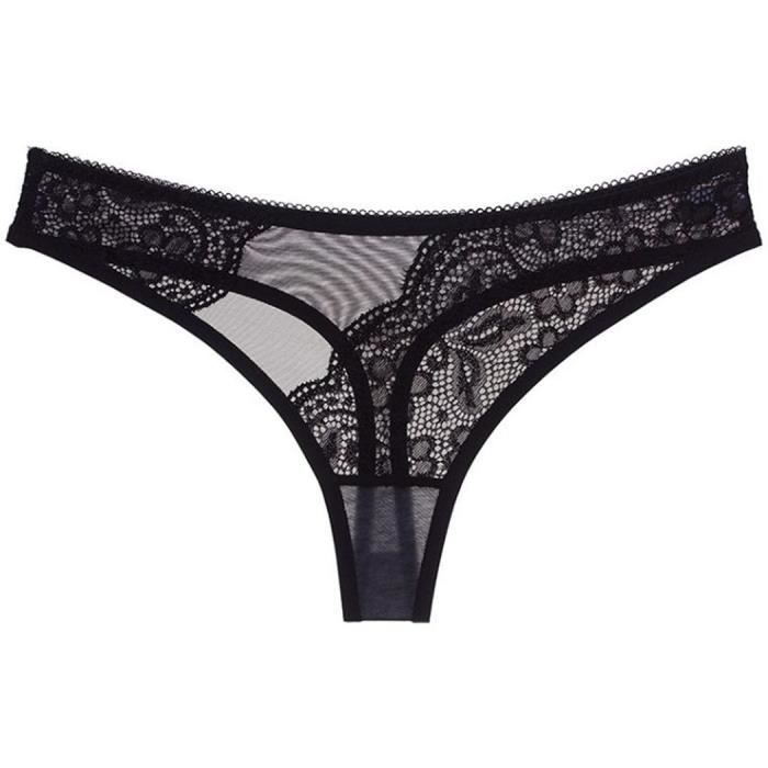 slip dentelle pour femme