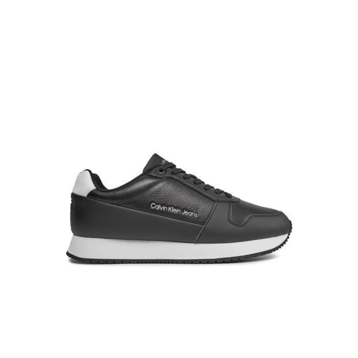 Baskets cuir mélangé - Calvin klein - Homme Baskets cuir mélangé - Calvin klein - Homme