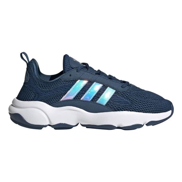 Adidas Baskets - ADIDAS - Haiwee J - Bleu - Mixte - Plat