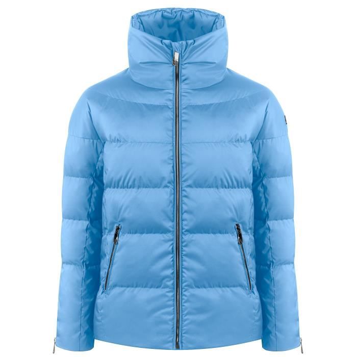 veste de ski poivre blanc synthetic down jacket 1201 polar blue femme