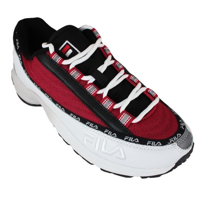 Fila dstr97 cb white red Rojo Cdiscount Chaussures
