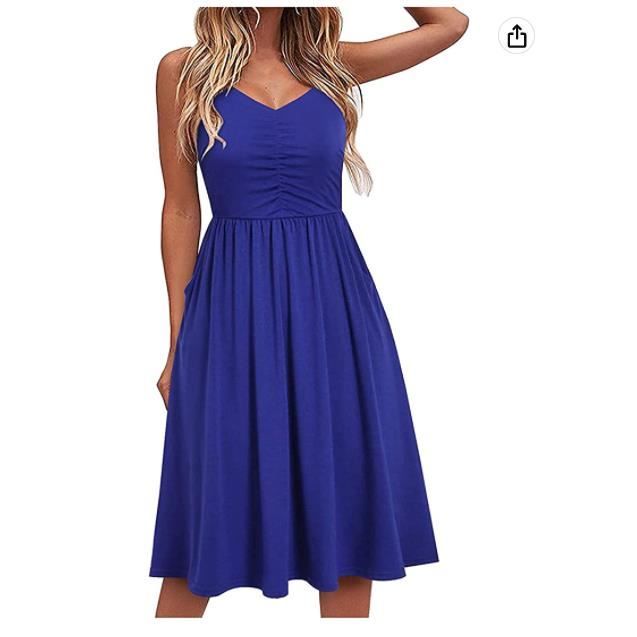 Robe D'été Rose à Pois Pour Femmes - KYKU - Sans Manches - Harajuku