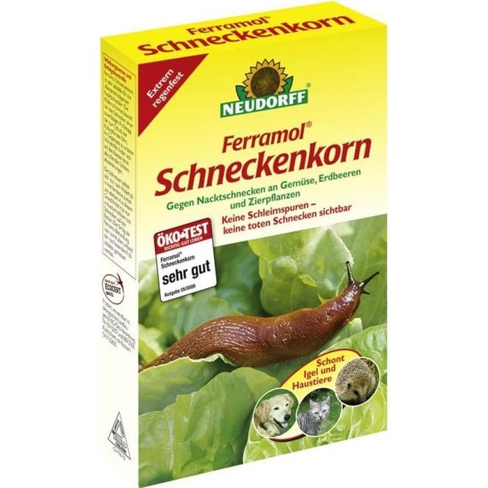Neudorff Ferramol Anti-limaces 1 kg Escargots Grain Limaces