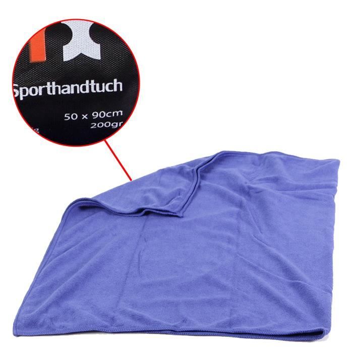 Serviette De Sport À Séchage Rapide Aptitude En Microfibre Sportif