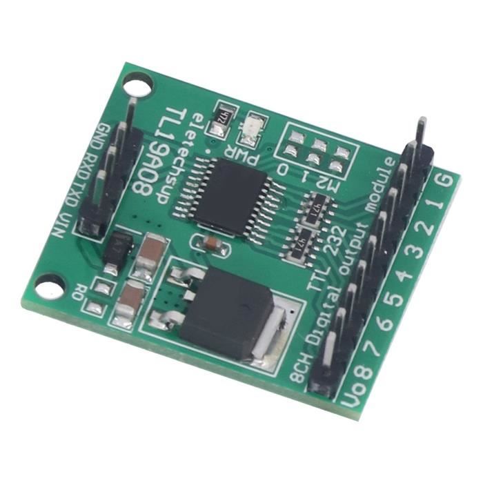 Uart Keypad Module JUZ module de commande UART Module de contrôle IO 8ch RTU UART TTL232 ...