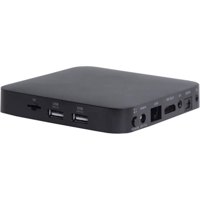 QVIART OG2 4K Récepteur Multimedia Streaming Linux Ott Ultra Rapide UHD ...
