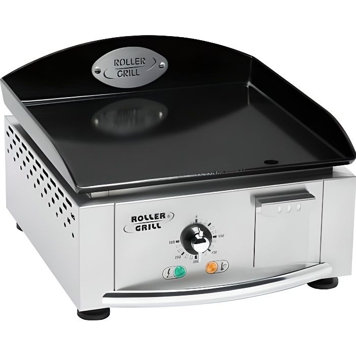 ROLLER GRILL Plancha électrique émaillée 400E Cdiscount Jardin