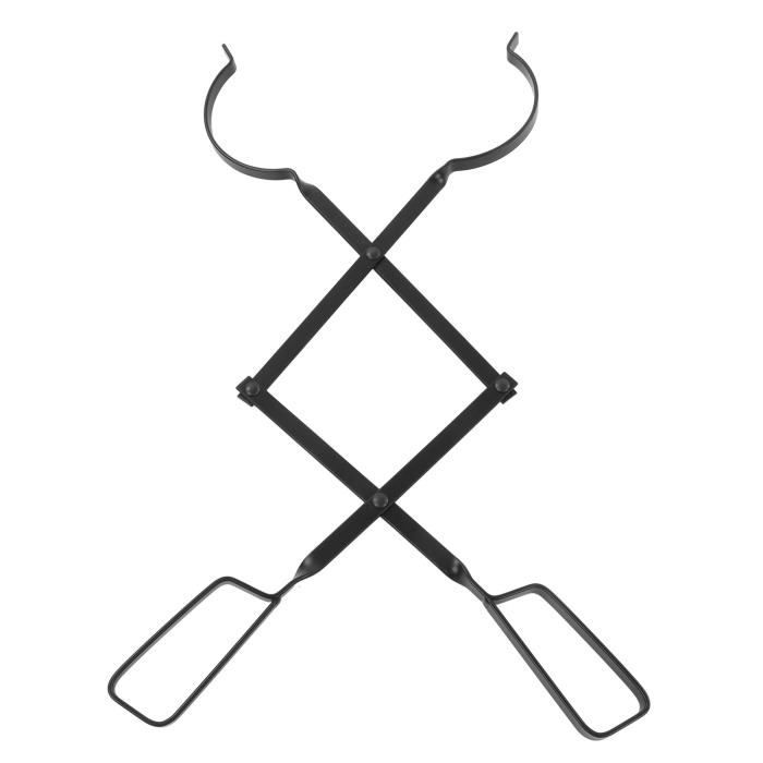 Pince à Bois De Cheminée : 40 Cm - Pour Charges Lourdes