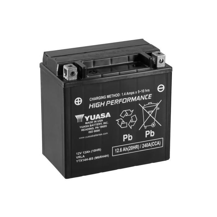 YUASA-812726 - Batterie YTX14HBS SS ENTR AGM