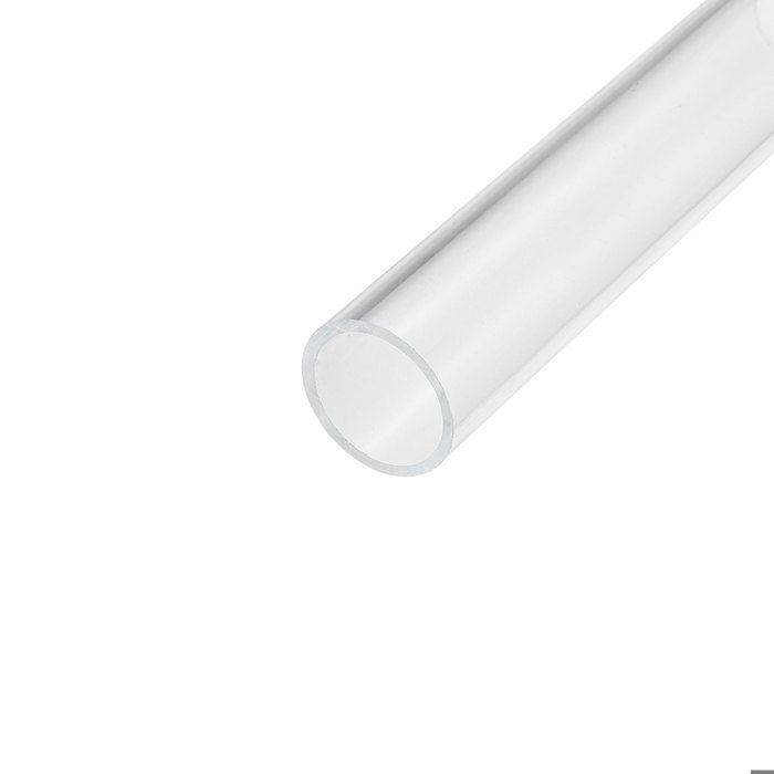 Tuyau Tube SOURCING MAP Acrylique Transparent Rigide Rond 30mm ID 40mm OD 6 pour Lampes Lanternes Système refroidissement eau