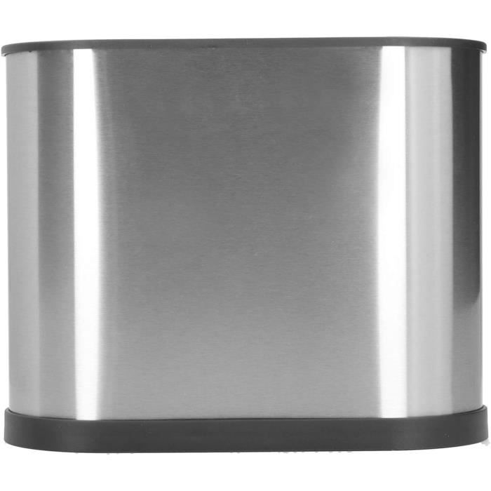 Porte-couverts Japonais En Céramique Avec égouttoir - Pour Baguettes, Cuillères - Bleu 10,2 Cm
