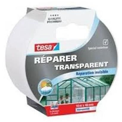 TESA Réparation Toilé 1001 Usages - 10mx50mm - Blanc