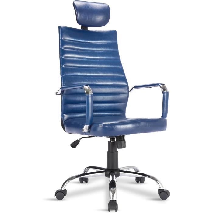 Fauteuil De Bureau Ergonomique Avec Dossier En Mesh - Chaise Gaming Réglable, Inclinaison 130°, Appui-pieds - Support 150 Kg, Gris