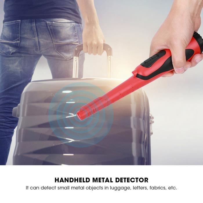Détecteur De Métaux Pinpointer LASELION MD01 - Étanche IP68 - Alarme Vibreur/LED - Pour Plage Et Prospection