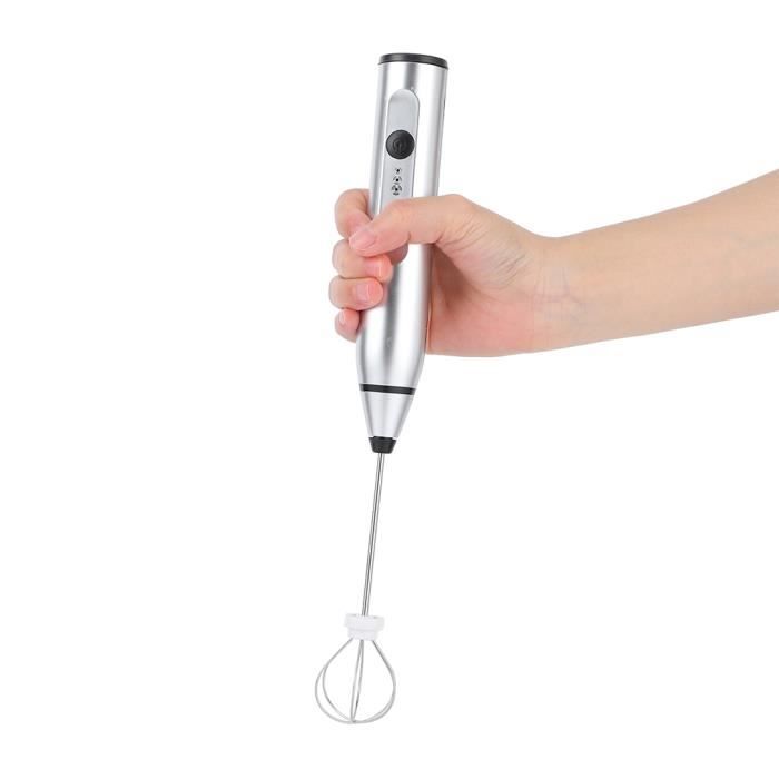 KAI-Mousseur à lait électrique Mousseur à lait Rechargeable, mélangeur