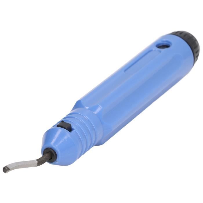 Ébavureur Manuel Avec 11 Lames - 360° Rotatif - Pour Métal, Plastique, Impression 3D
