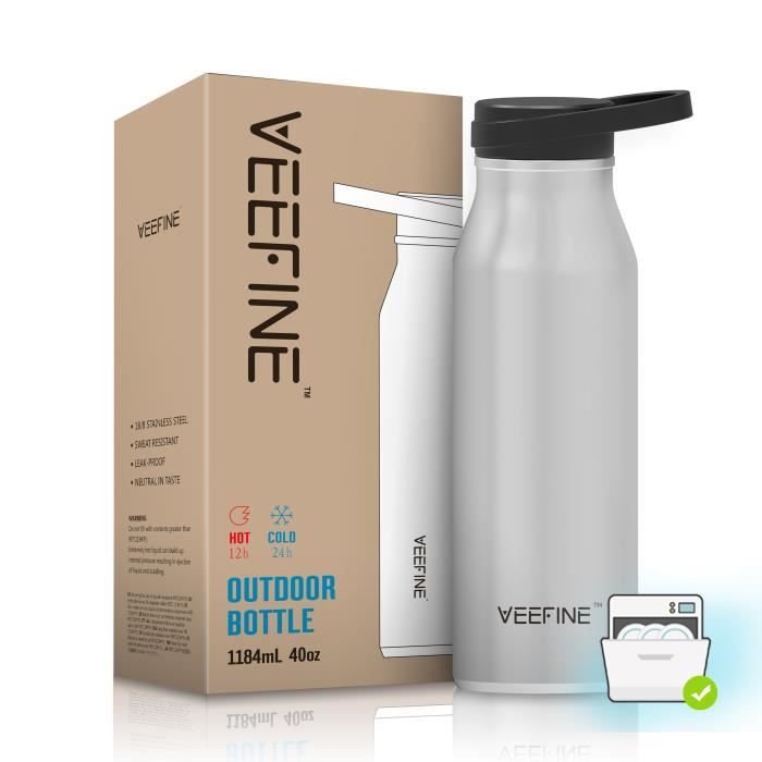Bouteille d'eau thermos en acier inoxydable 17 OZ University Bouteille d'eau thermos en acier inoxydable 17 OZ University
