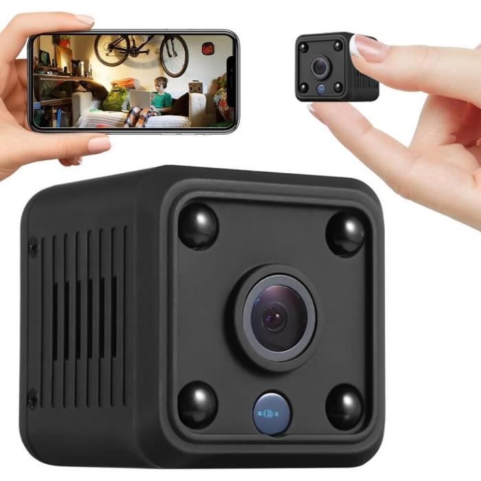 Micro Caméra 1080P IP WIFI à Vision Nocturne Et Microphone Intégré - Espion