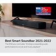 Denon Home Sound Bar 550 Barre de Son pour Home cinema compacte avec Dolby Atmos, DTSX, WLAN, Bluetooth, AirPlay 2, HEOS Buil-1