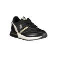 U.S. POLO ASSN. Basket Sneakers Sport Running Femme Noir Textile SF16700-1