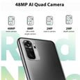 Xiaomi Redmi Note 10  Téléphone Intelligent 4Go 64Go Girs Version globale Snapdragon 678 Écran AMOLED 48MP Quad Camera 33W-1