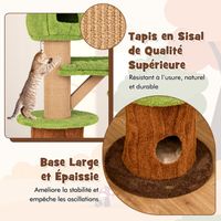 Arbre À Chat En Forme De Champignon – Arbre À Chat Vertical Sans Litière, Griffoir En Forme