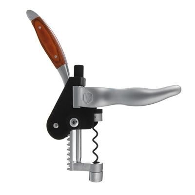 Tire bouchon électrique rechargeable sur socle avec coupe capsule