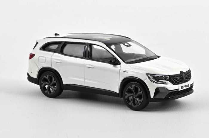 Norev Renault Espace 6 Esprit Alpine 1/64 – Miniature Métal Blanc – Boîte Neuf – Collection