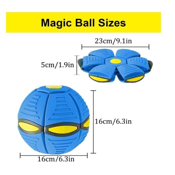 Boule Magique d'OVNI Boule de Soucoupe Volante déformée Boule d'aération  Frisbee Balle déformée Enfants Jouets de Sports de Plein Ai - Cdiscount