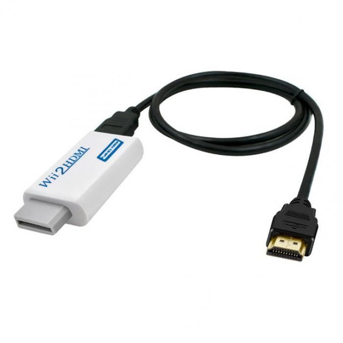 Convertisseur Wii vers HDMI Tohilkel avec câble Maroc