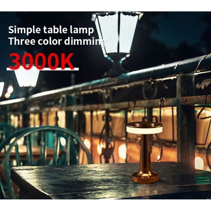 Lampe De Table Sans Fil Rechargeable USB-C Pour Restaurant - UZÈS – Mon