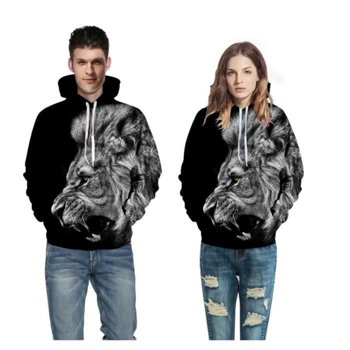 Sweat shirt imprimé homme 2025