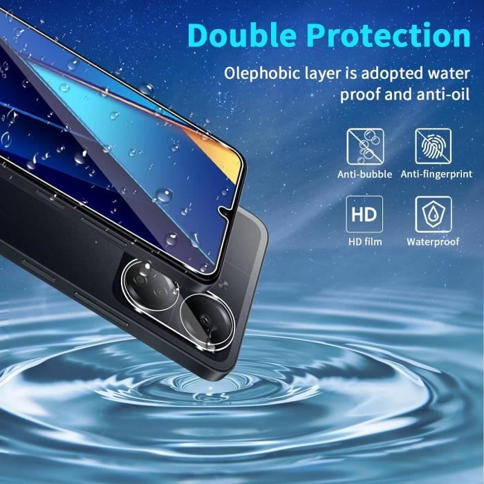 Protecteur D'écran AtFoliX Verre Hybride 9H Pour Xiaomi Redmi A3 - Antichoc Et Anti-rayures - Neuf
