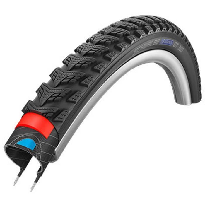 Pneu SCHWALBE Marathon GT 365 Femme Urbain et Trekking 26 pouces Noir Cdiscount Sport