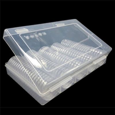 Nutabevr 4 pièces Boite Rangement Plastique avec 24 Compartiments