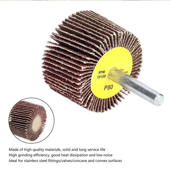 Lot 2 Meules Pour Meuleuse Banc 75mm | Abrasive Carbure Silicium + Polissage Nylon | Métal, Bois, Céramique