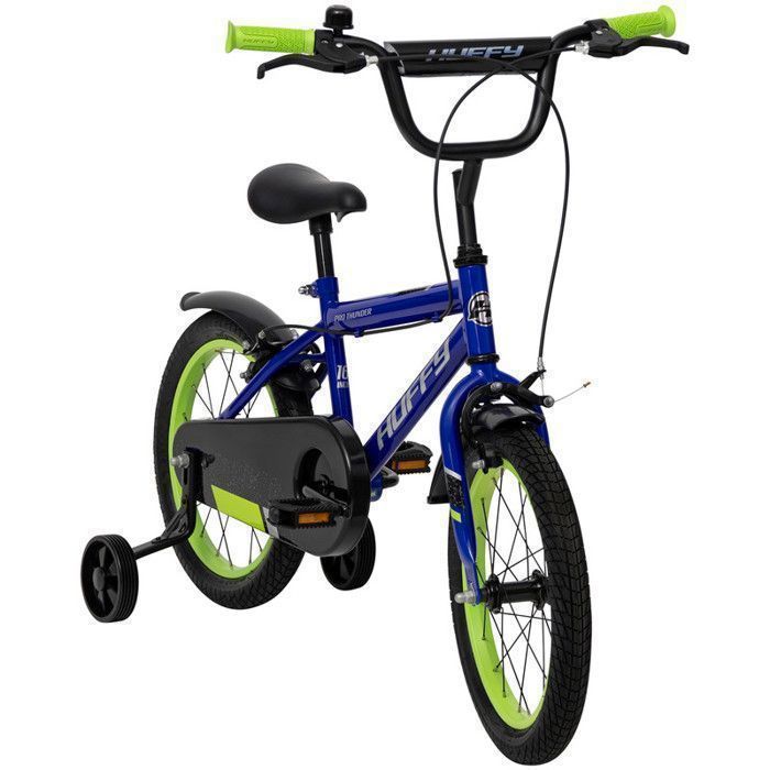 DCSYOG Vélo Enfant 16 Pouces Jaune – Garçons & Filles 5-8 Ans, Avec Roues Stabilisatrices, Panier & Freins Sûrs, Idéal Pour Apprendre En Toute Sécurité