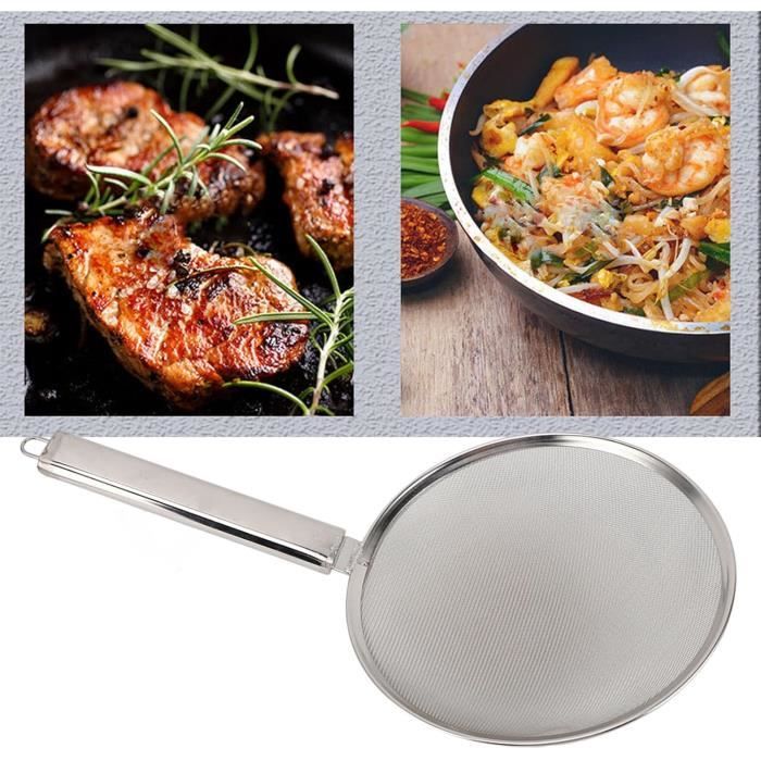 Passoire à Long Manche En Inox - Tamis Fin Pour Farine, Sucre, Café, épices - Cuillère écumoire Cuisine