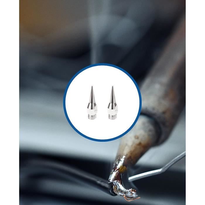 Dremel 201 Lot de 2 pointes souder pour fer souder gaz