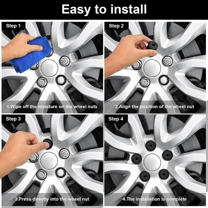 Cache Ecrou 17mm, Anti-poussière Cache Boulon Jante Diamant, Hexagonal Chrome Boulon Couvre Roue, Capuchons De Boulon Moyeu Couvre Diamant Avec Outil De Retrait, Universel, Rose