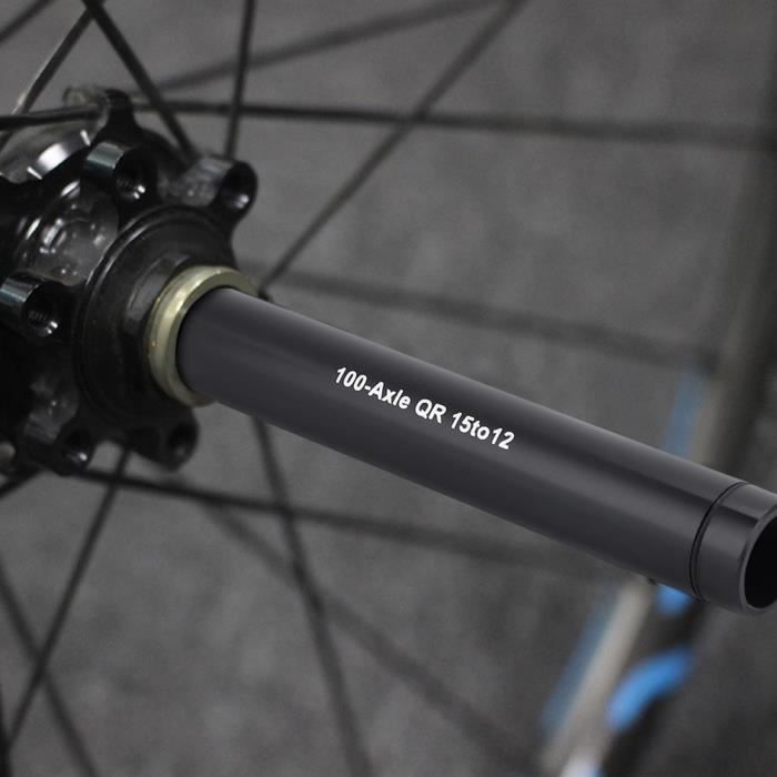 Adaptateur De Moyeu Vélo 20 Mm à 15 Mm - Pour Fourche Avant VTT - Aluminium Anodisé (110 Mm/100 Mm)