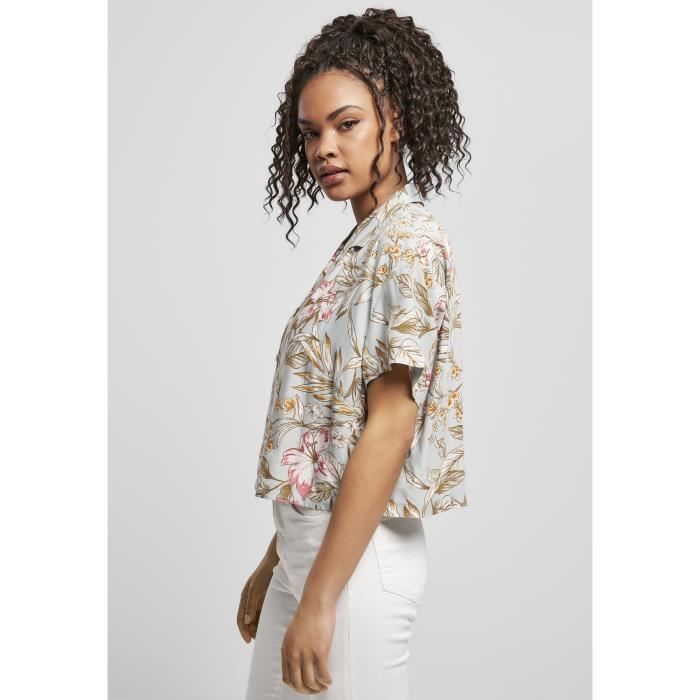 Chemise femme Urban Classics viscose resort Grandes tailles