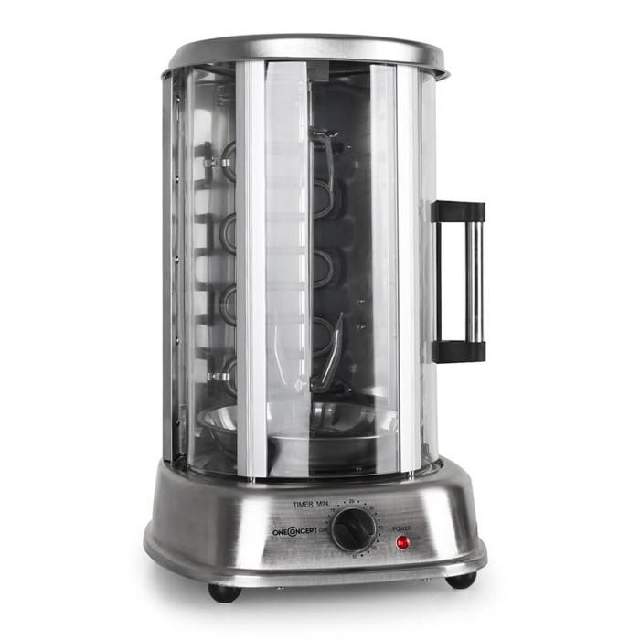 Rotissoire verticale oneConcept Kebab Master Pro Grill 1500W acier inoxydable - Gris - Achat / Vente grill électrique oneConcept Kebab Master Pro... à petit prix 4260322376726 Rotissoire verticale oneConcept Kebab Master Pro Grill 1500W acier inoxydable - Gris - Achat / Vente grill électrique oneConcept Kebab Master Pro... à petit prix 4260322376726