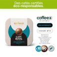 90 Boules de Café CoffeeB - DÉCAFÉINÉ - 100% Compostables - Compatible avec machines CoffeeB by Café Royal-3